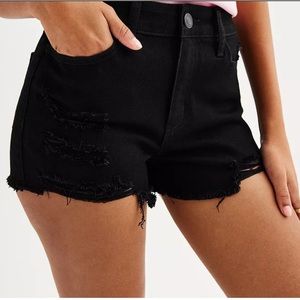 SO good for life high rise shorts - 3/26 black